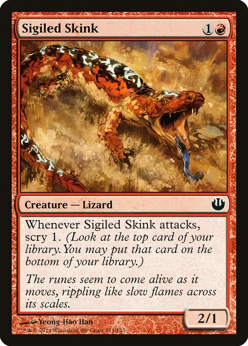 Sigiled Skink - Journey into Nyx - 111