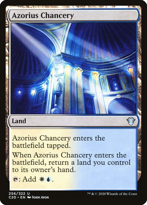Azorius Chancery - Commander 2020 - 256