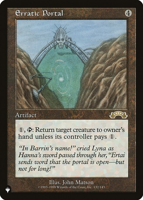 Erratic Portal - The List - EXO-132