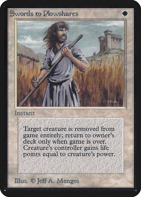 Swords to Plowshares - Limited Edition Alpha - 40