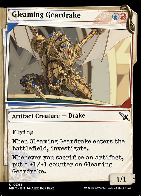 Gleaming Geardrake - Murders at Karlov Manor - 361