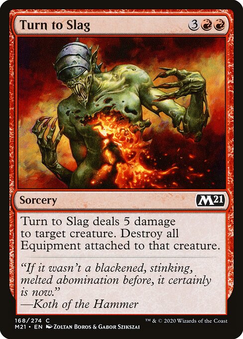 Turn to Slag - Core Set 2021 - 168