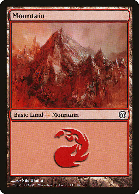 Mountain - Duels of the Planeswalkers - 107
