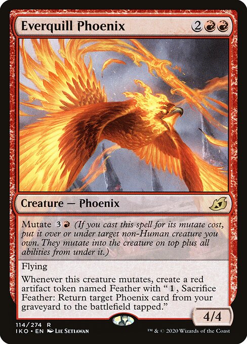 Everquill Phoenix - Ikoria: Lair of Behemoths - 114