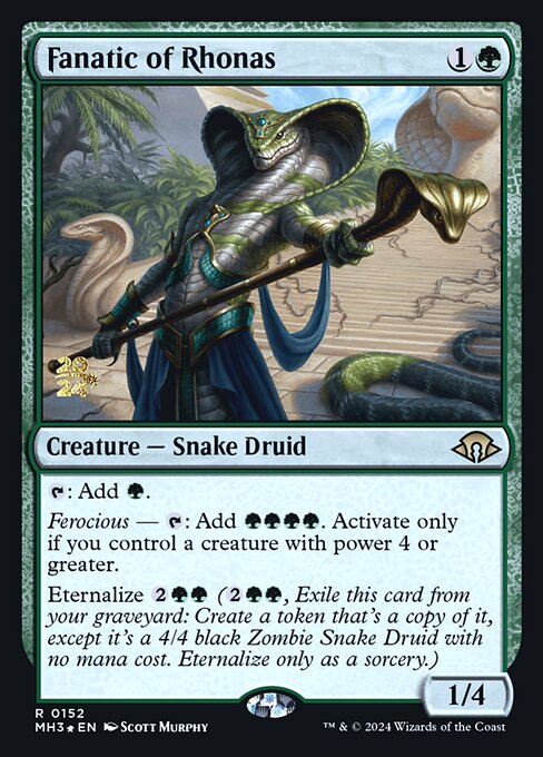 Fanatic of Rhonas - Modern Horizons 3 Promos - 152s