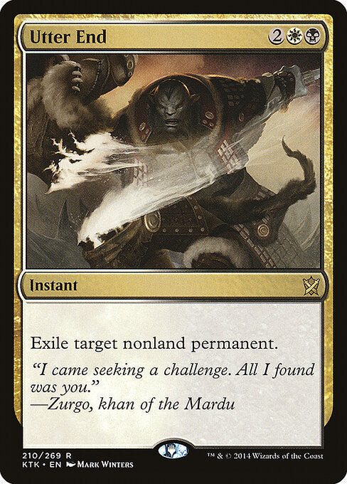 Utter End - Khans of Tarkir - 210