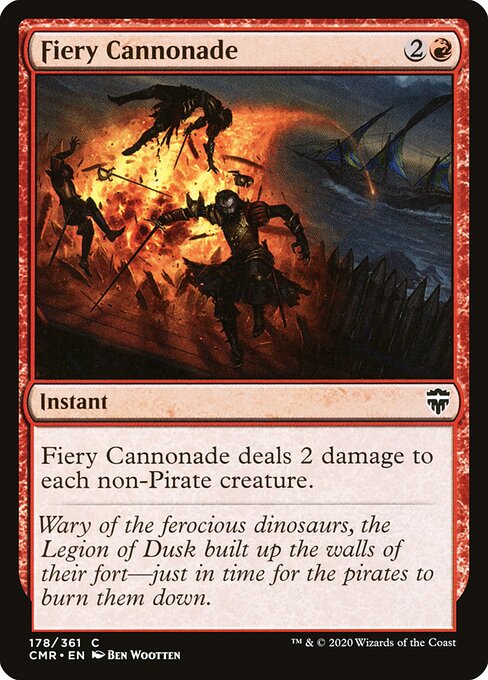 Fiery Cannonade - Commander Legends - 178