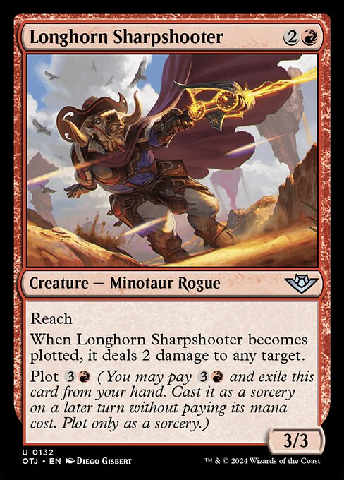 Longhorn Sharpshooter - Outlaws of Thunder Junction - 132