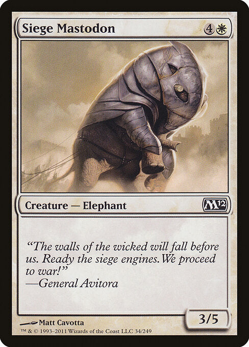 Siege Mastodon - Magic 2012 - 34