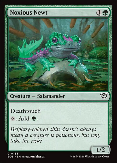 Noxious Newt - Secrets of Strixhaven - 155