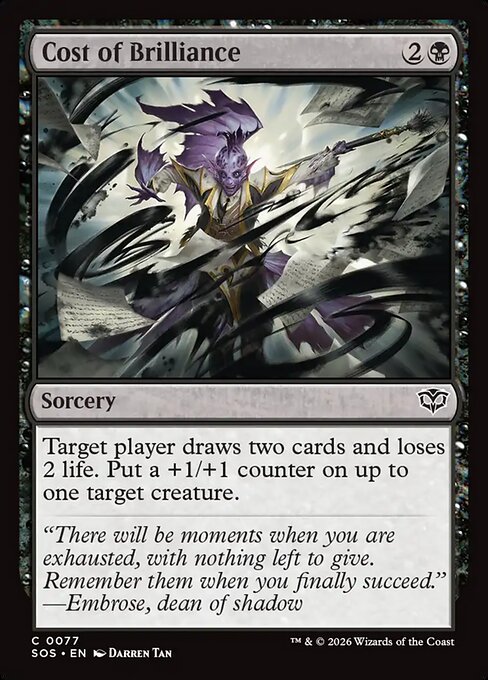 Cost of Brilliance - Secrets of Strixhaven - 77