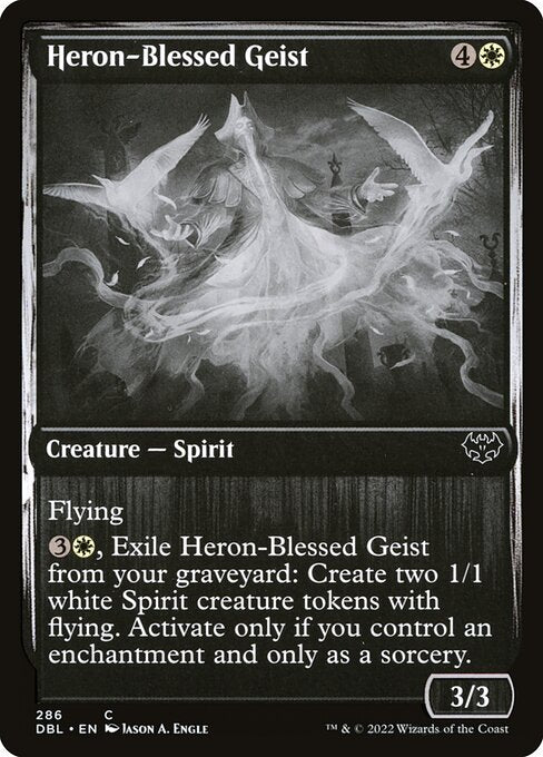 Heron-Blessed Geist - Innistrad: Double Feature - 286