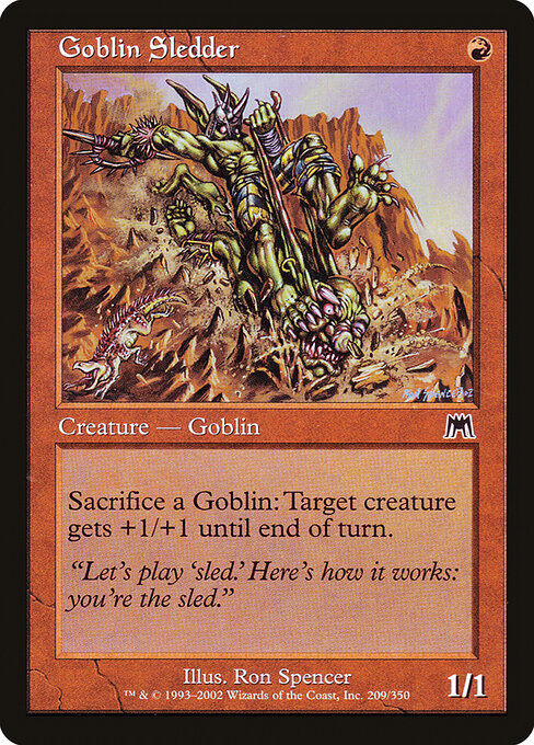 Goblin Sledder - Onslaught - 209