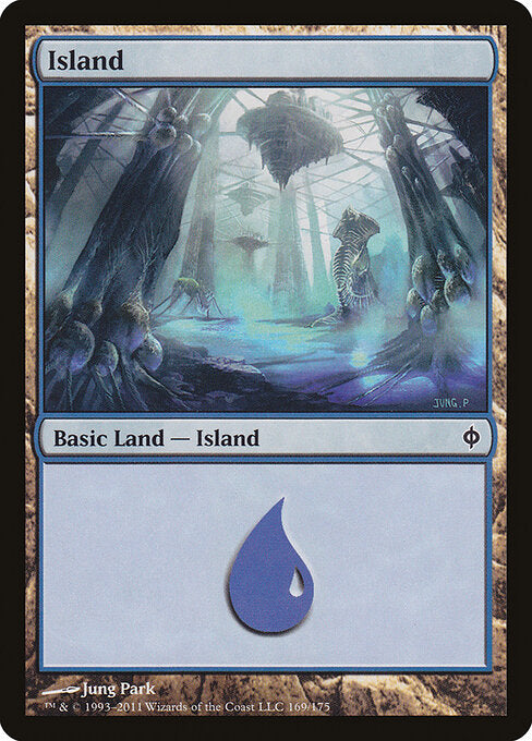 Island - New Phyrexia - 169