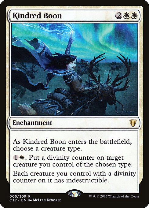 Kindred Boon - Commander 2017 - 5
