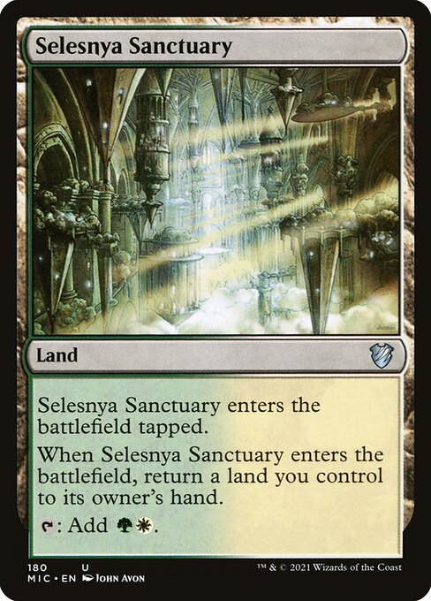 Selesnya Sanctuary - Midnight Hunt Commander - 180