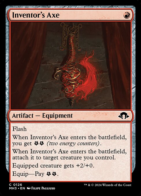 Inventor's Axe - Modern Horizons 3 - 126