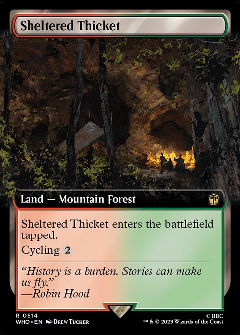 Sheltered Thicket - Doctor Who - 514