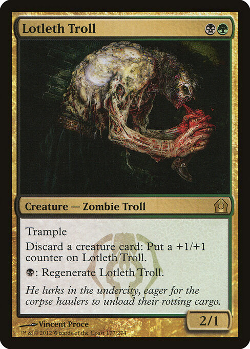 Lotleth Troll - Return to Ravnica - 177