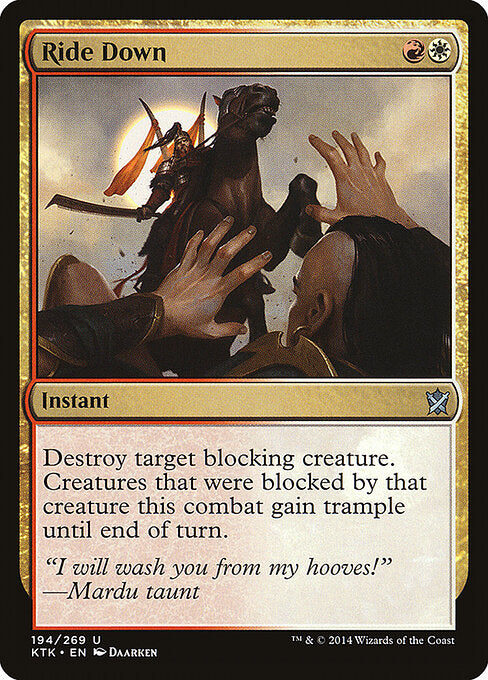 Ride Down - Khans of Tarkir - 194