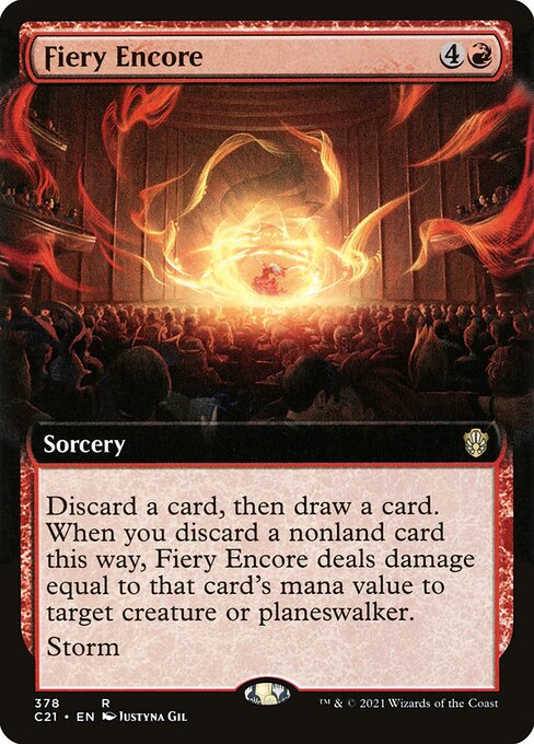 Fiery Encore - Commander 2021 - 378