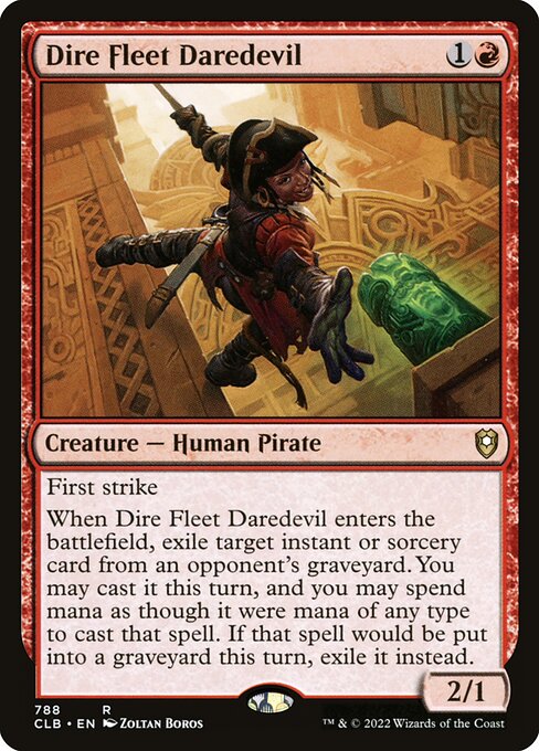 Dire Fleet Daredevil - Commander Legends: Battle for Baldur's Gate - 788