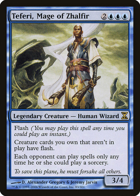 Teferi, Mage of Zhalfir - Time Spiral - 83