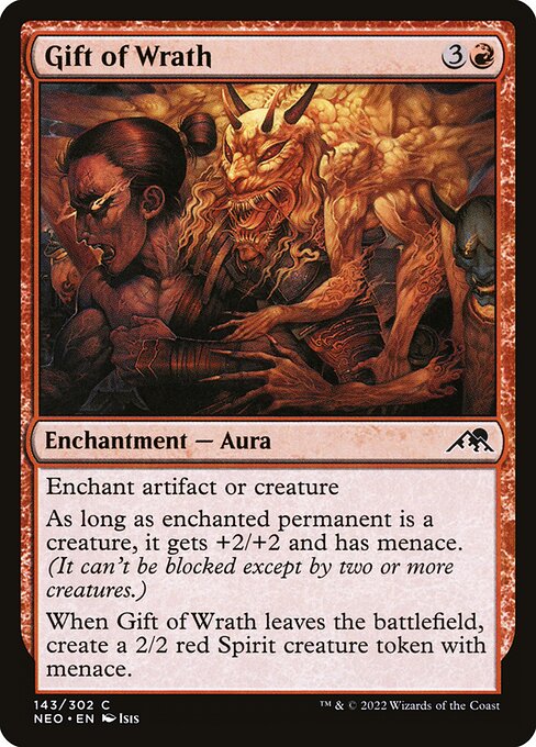 Gift of Wrath - Kamigawa: Neon Dynasty - 143