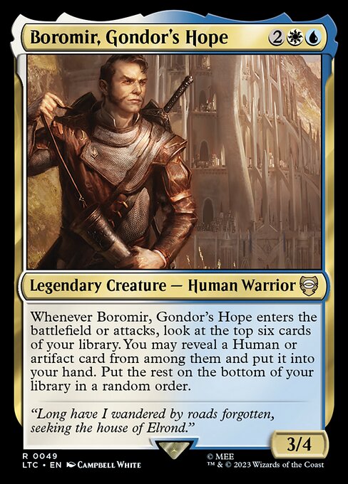 Boromir, Gondor's Hope - Tales of Middle-earth Commander - 49