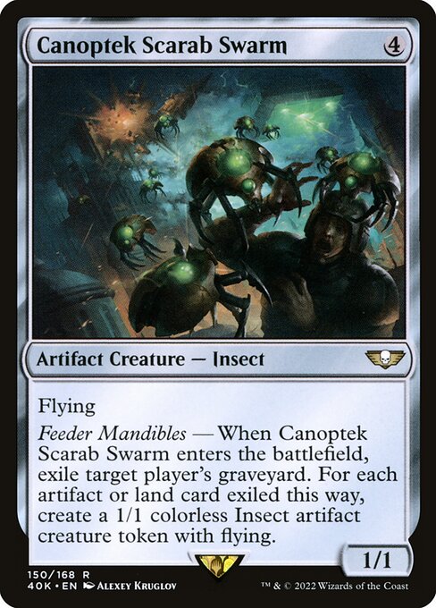 Canoptek Scarab Swarm - Warhammer 40,000 Commander - 150