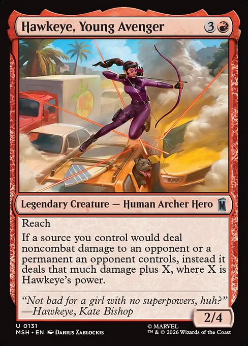 Hawkeye, Young Avenger - Marvel Super Heroes - 131