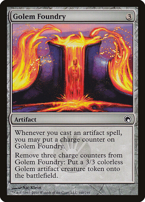 Golem Foundry - Scars of Mirrodin - 160
