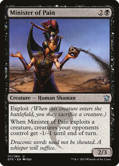 Minister of Pain - Dragons of Tarkir - 111