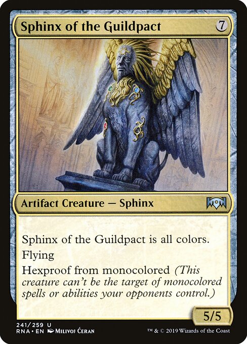 Sphinx of the Guildpact - Ravnica Allegiance - 241
