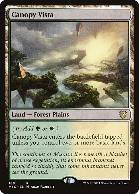 Canopy Vista - Midnight Hunt Commander - 168
