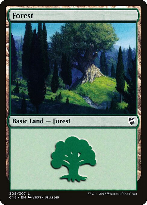 Forest - Commander 2018 - 305
