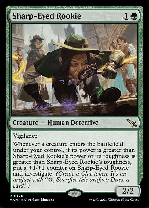 Sharp-Eyed Rookie - Murders at Karlov Manor - 176