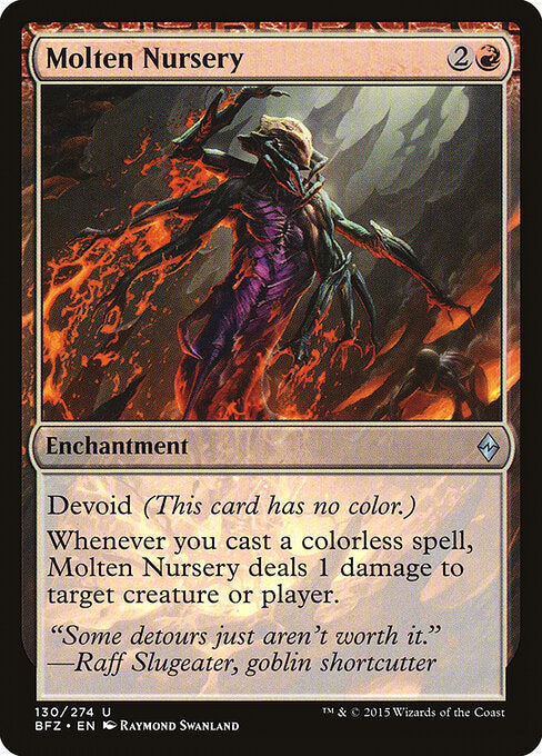 Molten Nursery - Battle for Zendikar - 130