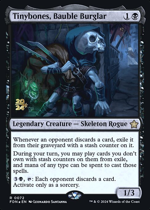 Tinybones, Bauble Burglar - Foundations Promos - 72s