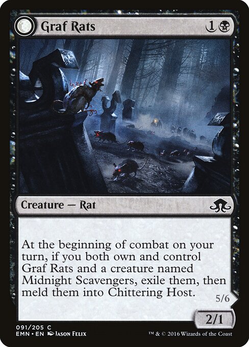 Graf Rats // Chittering Host - Eldritch Moon - 91