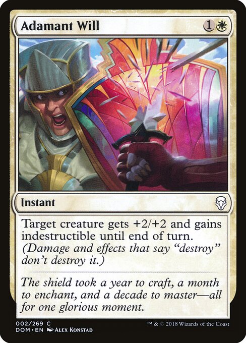Adamant Will - Dominaria - 2