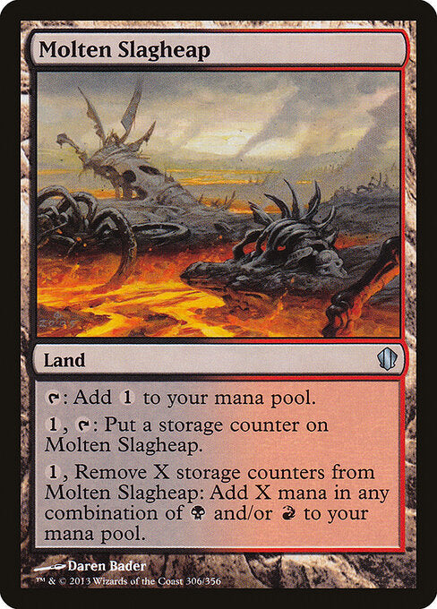 Molten Slagheap - Commander 2013 - 306