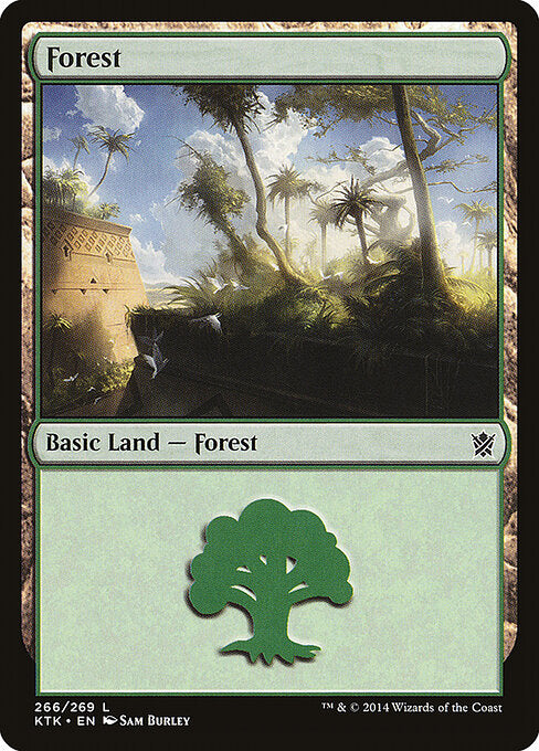 Forest - Khans of Tarkir - 266