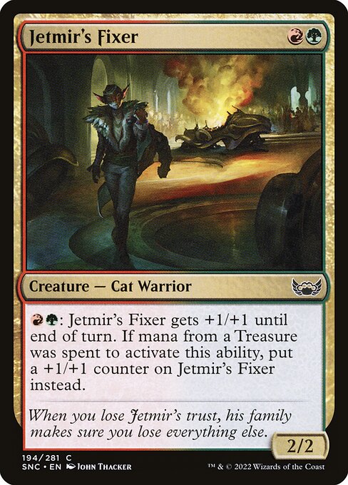 Jetmir's Fixer - Streets of New Capenna - 194