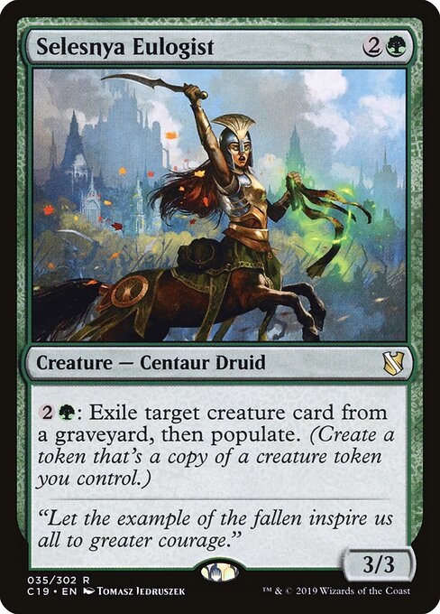 Selesnya Eulogist - Commander 2019 - 35