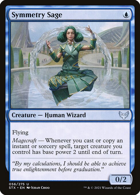 Symmetry Sage - Strixhaven: School of Mages - 56
