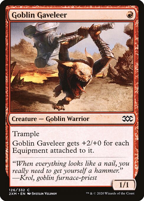 Goblin Gaveleer - Double Masters - 126