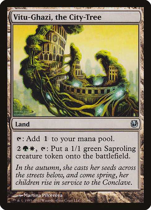 Vitu-Ghazi, the City-Tree - Duel Decks: Ajani vs. Nicol Bolas - 37