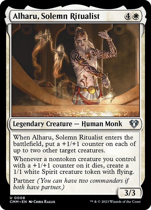 Alharu, Solemn Ritualist - Commander Masters - 8