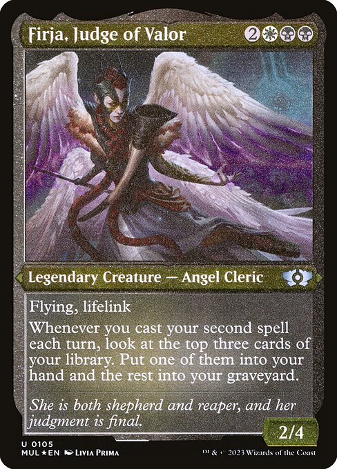Firja, Judge of Valor - Multiverse Legends - 105